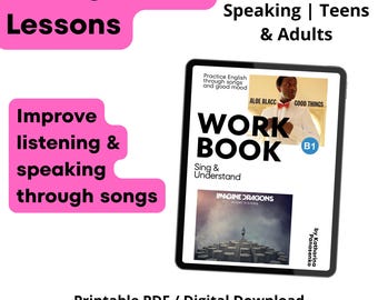 ESL Song Pack: English Listening & Speaking Worksheets (Printable PDF)