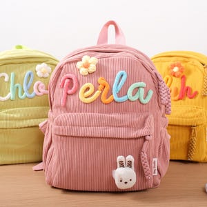 Toddler Preschool Bag: Personalized Name Backpack - Unique Gift for Kids Ages 3-4