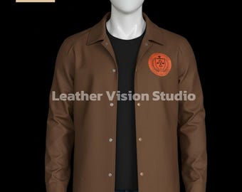 Loki TVA Variant Cosplay Jacket | Brown Cotton Costume Coat