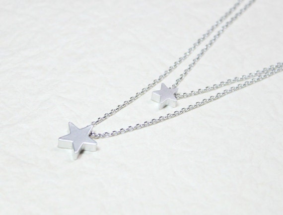 【2plan】23FW★ [MADE] 041 Star layered necklace 2plan (ツープラン) - [MADE]041スターレイヤードネックレス