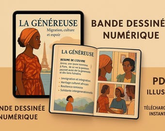 La Généreuse Digital Comic: Migração, Solidariedade e Resiliência