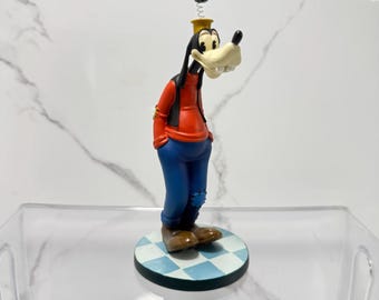Vintage Disney Goofy Figurine, Bobble Hat Figure