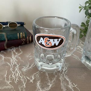 Root Beer-Set of 2,Baby Mugs,Chops A&W-Vintage-Format mini-3 inchs,Listing for 2