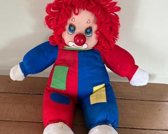 Vintage “send in the Clowns” Ceramic Music Box – Rotating Clown