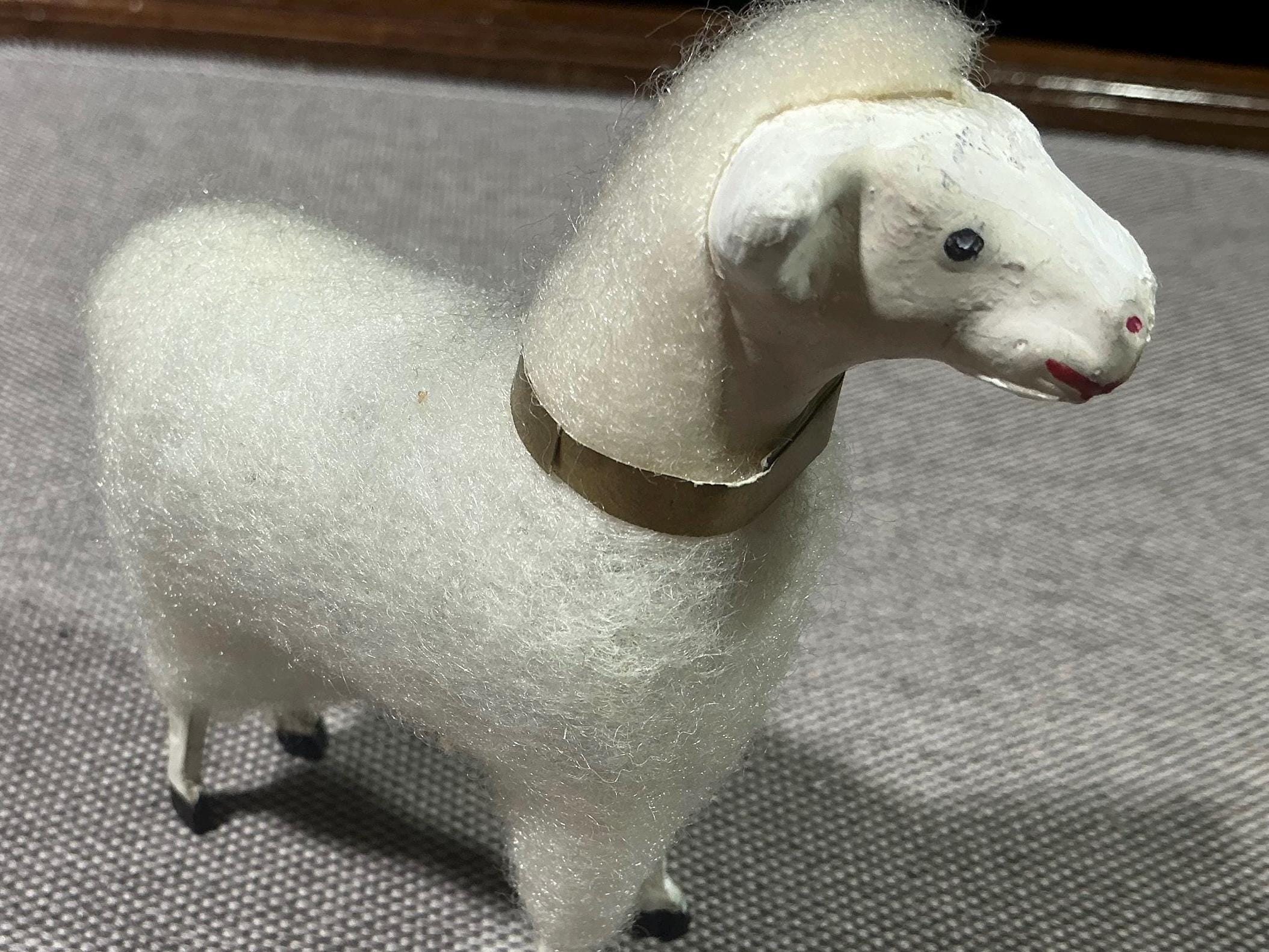 Antique putz sheep - Etsy 日本