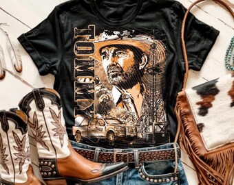 Vintage 90s Marlboro Cowboy T-shirt XL: Single Stitch Wild West