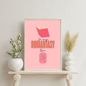 Pastel Reader Romantasy Wall Art | Digital Download | Pastel Aesthetic | Instant Download