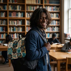 Healing  Scripture Quotes Backpack | Inspirational Bible Verse Shoulder Bag