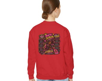 GRADE 5 Back to School Graphic Crewneck Sweatshirt | Youth