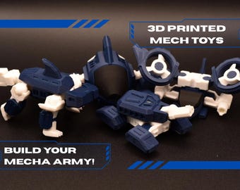 3D Printed Mariners Accord Mech – Collectible Faction Models