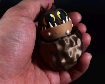 Gronckle Fidget – Juguete articulado de dragón impreso en 3D