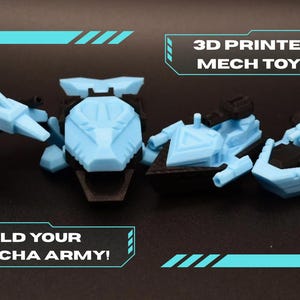 Abyssal Revenants Mech Collection- 3d Printed Collectible Machines | Choose Individual Model or Full Faction Pack