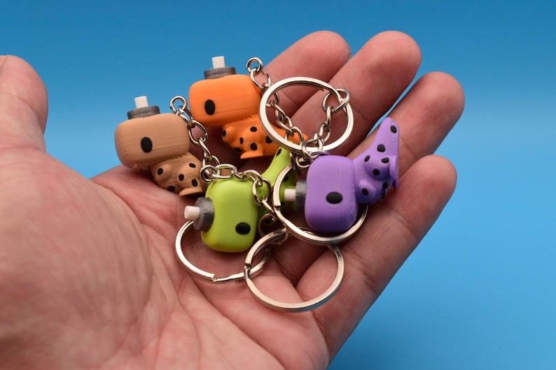 Bobasaurus Rex – Boba Tea Dinosaur Keychain - Etsy