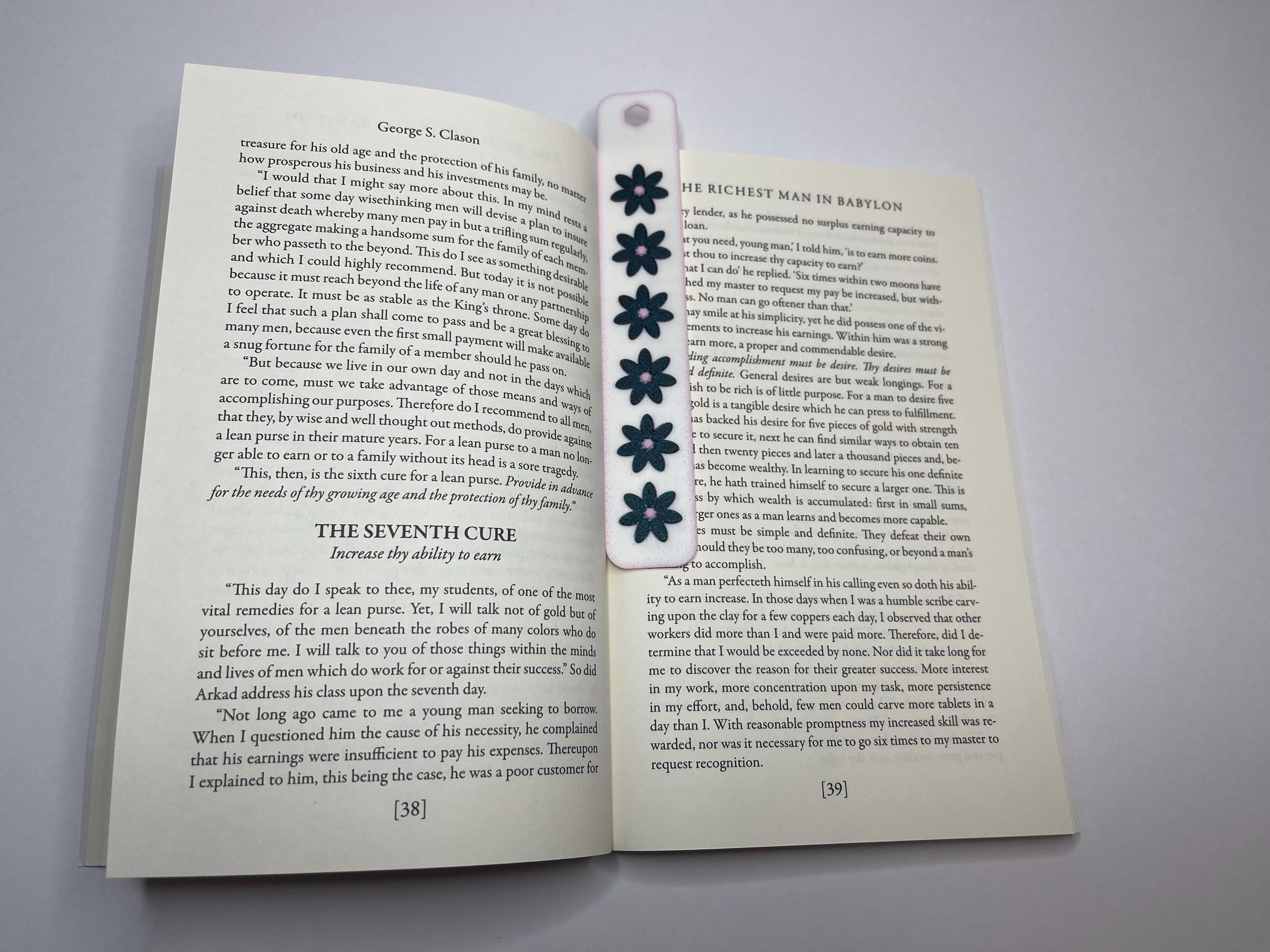 3D Printable Bookmark STL Bundle - Etsy
