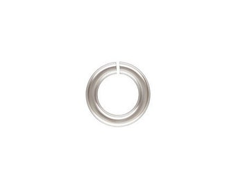 Jump Rings, Click and Lock Rings, Sterling Silver, 20.5ga, 4mm Open Jump Ring - 50pcs (2044)/1