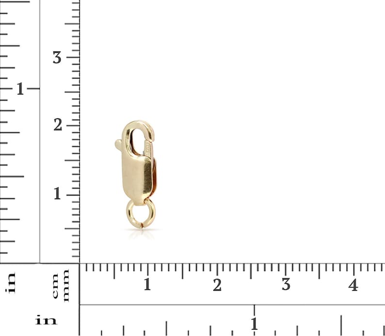 25 2221 Lobster Clasp 14Kt Gold Filled 11.7mm with Open Jump ring 50pcs Wholesale price