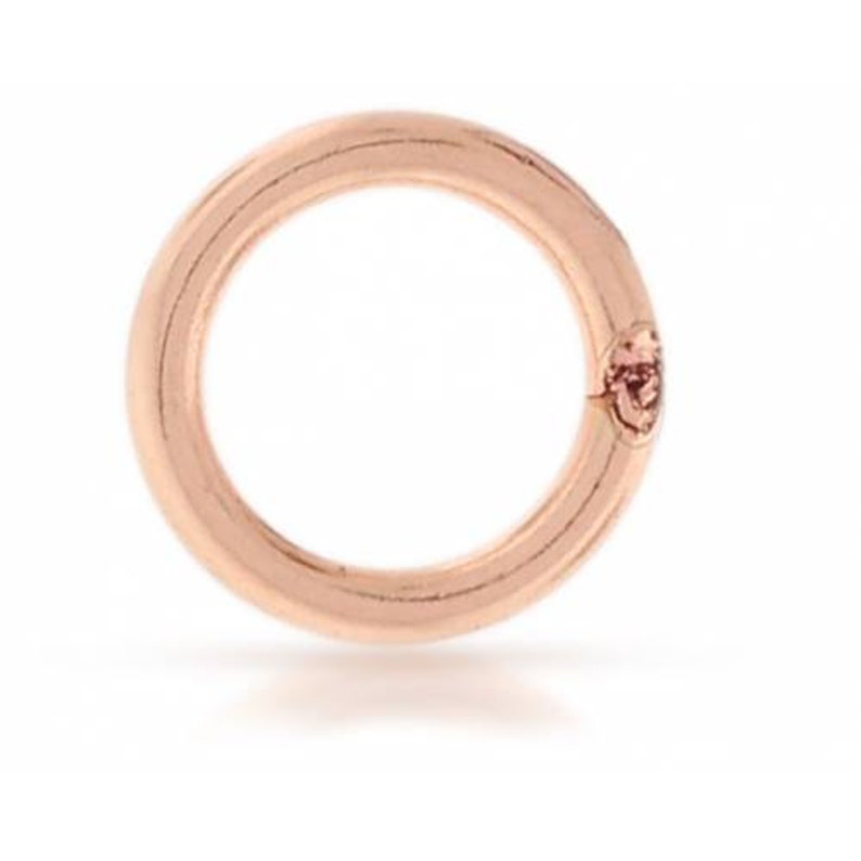 14kt Rose Gold Filled 20ga 6mm Closed Jump Rings 20pcs 10 Etsy