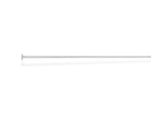 Sterling Silver 22ga 2 Inch Headpins - 100pcs Wholesale price 20% discounted - NEW & IMPROVED (4249)/5