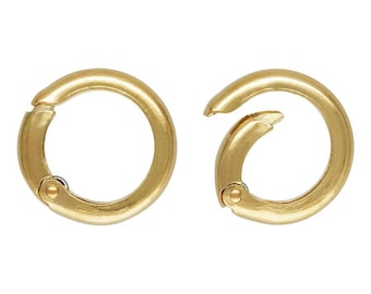 14 kt gold filled 10,0 mm drukpoortsluiting - 1 st groothandelsprijs (4830)/1