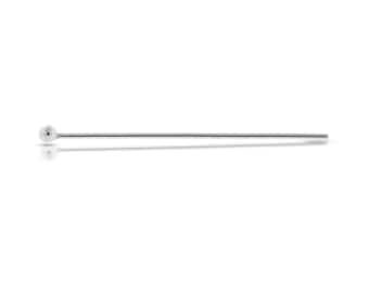 24gauge Ball end head pins Sterling Silver 1.5 Inch Ballpins - 20pcs Wholesale price High quality (2107)/1