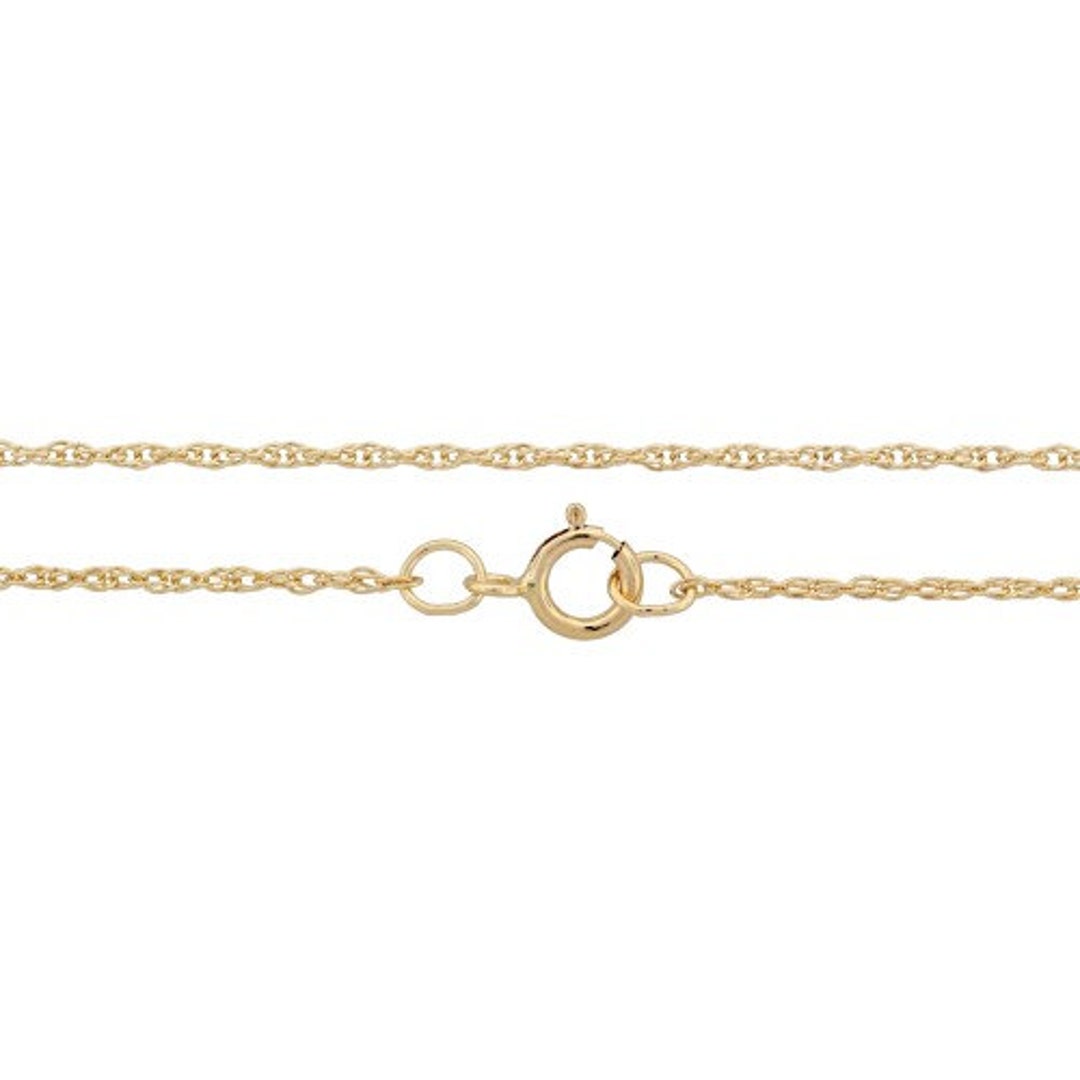 Fermoir Ressort Pour Collier Ou Bague - Or Jaune 14 Carats - 2 Pièces Occasion