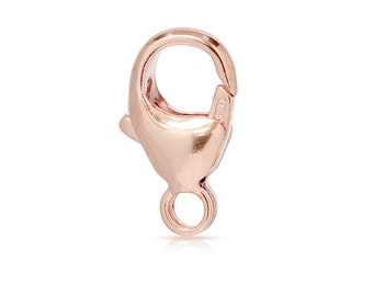 Clasps, Oval Trigger, 14Kt Rose Gold Filled 9x4.8mm - 125pcs Bright and Shiny 20% Discounted (7649)/25