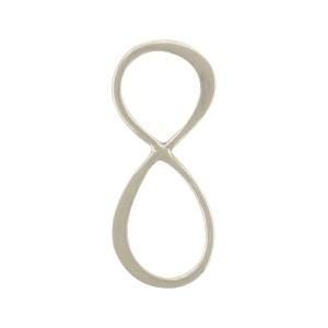Łącznik Infinity, Infinity Link, srebro próby 925, 20 x 8 mm - 1 szt. (3709)/1