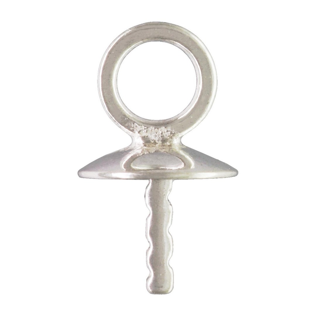 Chiusura A Gancio Argento Sterling Per Collane - Gioielli Ipoallergenici Ed Eleganti Per Perle Jumbo - Foto 4