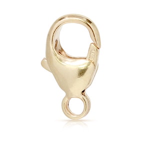 Clasps, Oval Lobster Clasp, 14Kt Gold Filled, 9x5mm - 25pcs - BIG SAVINGS - 15% Off (2871)/5