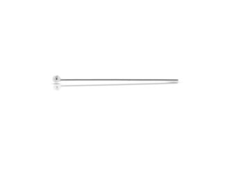 Sterling Silver 26ga 1inch Ballpins - 500pcs  Bulk Quantity Wholesale price 40% Discounted (2109)/25