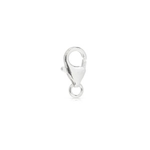 Sterling Silver 12mm Trigger Lobster clasp with Open Jump ring - 5pcs Great Quality Wholesale price (2130)/1