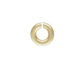 Jump rings, Click and Lock, Open, 14kt Gold Filled, 20ga 3mm - 50pcs (2760)/1 Made in USA