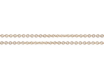14Kt Gold Filled 1x1.2mm Cable Chain - 20ft (2474-20)/1