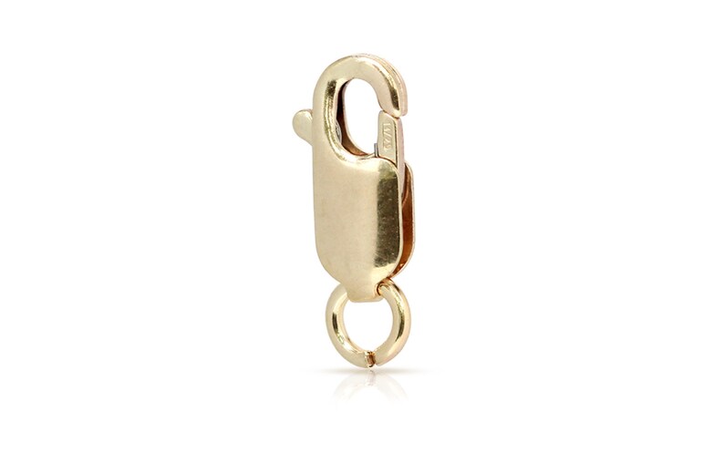 25 2221 Lobster Clasp 14Kt Gold Filled 11.7mm with Open Jump ring 50pcs Wholesale price