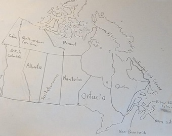 Map of Canada