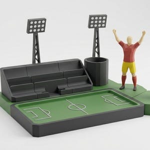 Football diorama - Etsy 日本