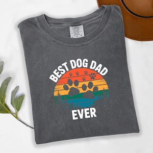 Best dog dad ever shirt, Best Dog Dad personalised shirt t-shirt,Custom Best Dog Dad Shirt, Dog Dad Fathers Day Present,Gift For Dog Dad