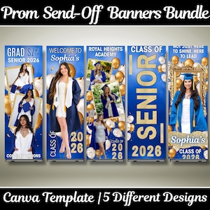 Editable Graduation Bookmark Template Canva, Senior 2026 Photo Bookmark, Printable Graduation Favor Digital Download