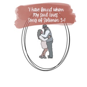 Personalized Christian Couple Print: Custom Bible Verse Art (Digital Download)