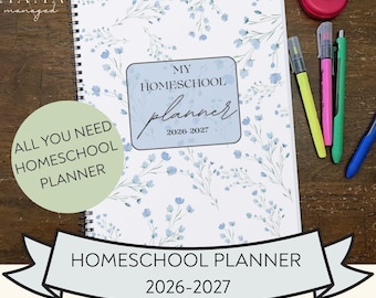 Homeschool Planner 2026-2027 | Planning Made Simple