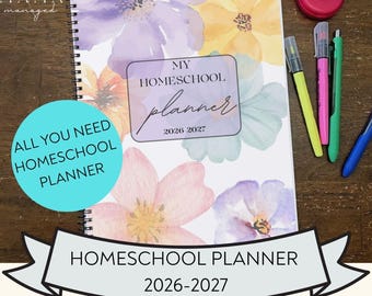 Homeschool Planner 2026-2027 | Planning made simple