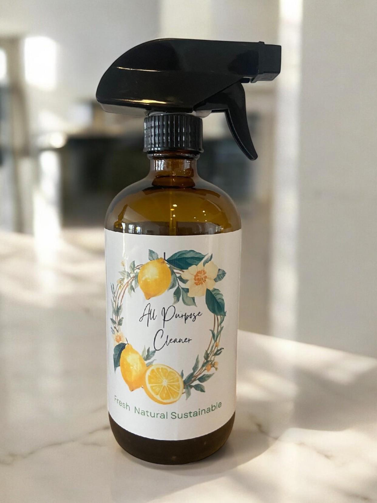 Cleaning Trio, All Purpose Cleaner, Glass Cleaner and Spot Remover.  Package of Three Natural Cleaning Supplies for Your Entire House - Thumbnail 5