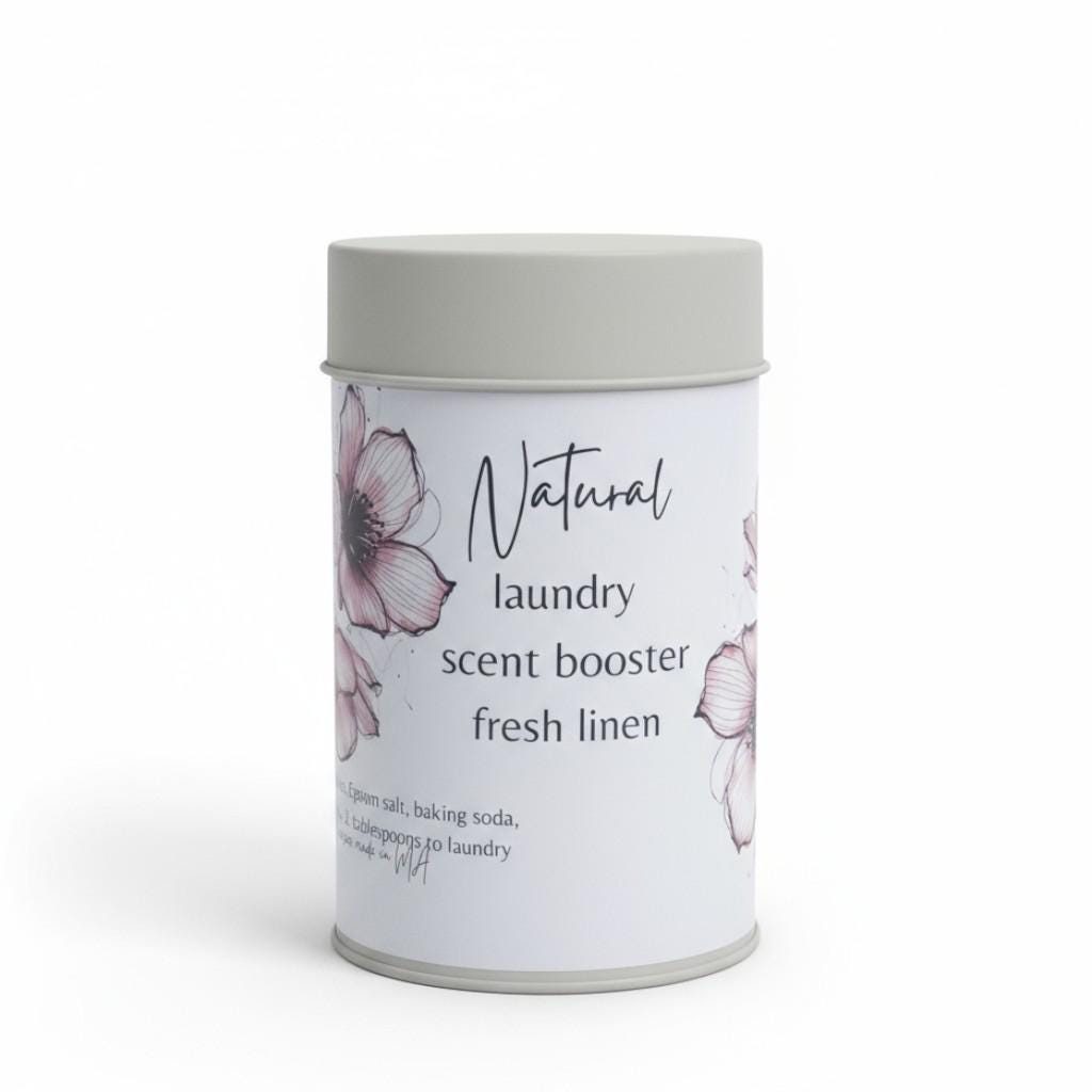 Laundry Brightener Scent Booster Natural Fabric Scent Booster No Artificial Fragrances Zero Waste Simple Ingredients  Booster for In-Wash - Thumbnail 3