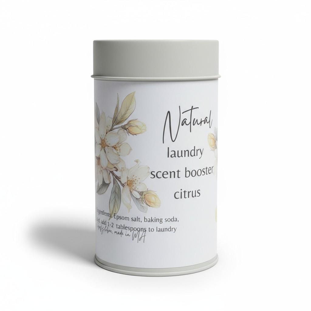 Laundry Brightener Scent Booster Natural Fabric Scent Booster No Artificial Fragrances Zero Waste Simple Ingredients  Booster for In-Wash - Thumbnail 5