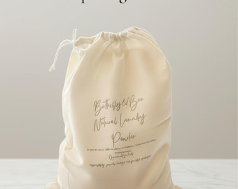 Natural Laundry Powder: Handmade, Chemical-Free, Eco-Friendly Detergent with Zero Waste Packaging