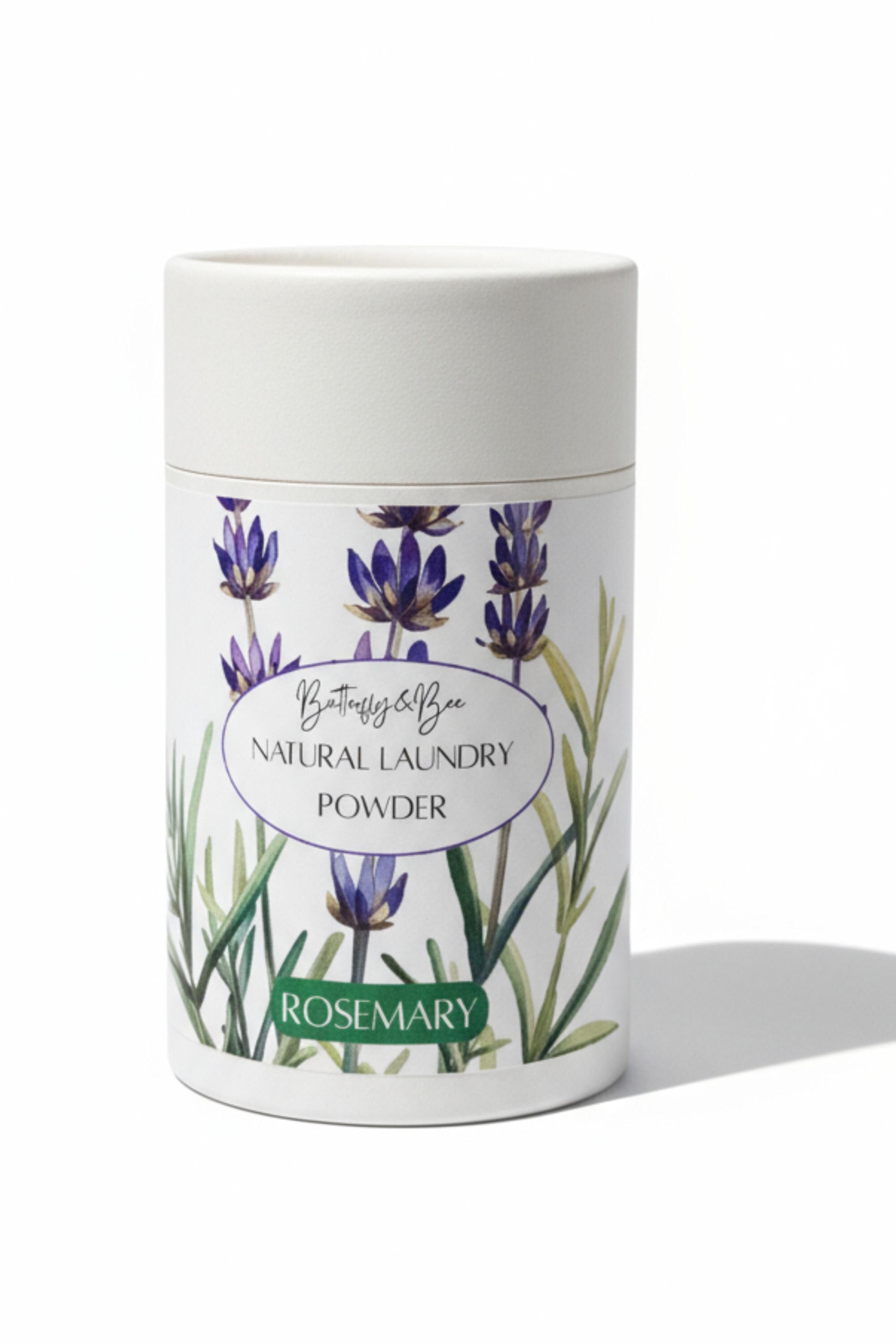 Natural Homemade Laundry Detergent: Powder Laundry Detergent  Non Toxic Laundry in Zero Waste Container Scented and Unscented Options