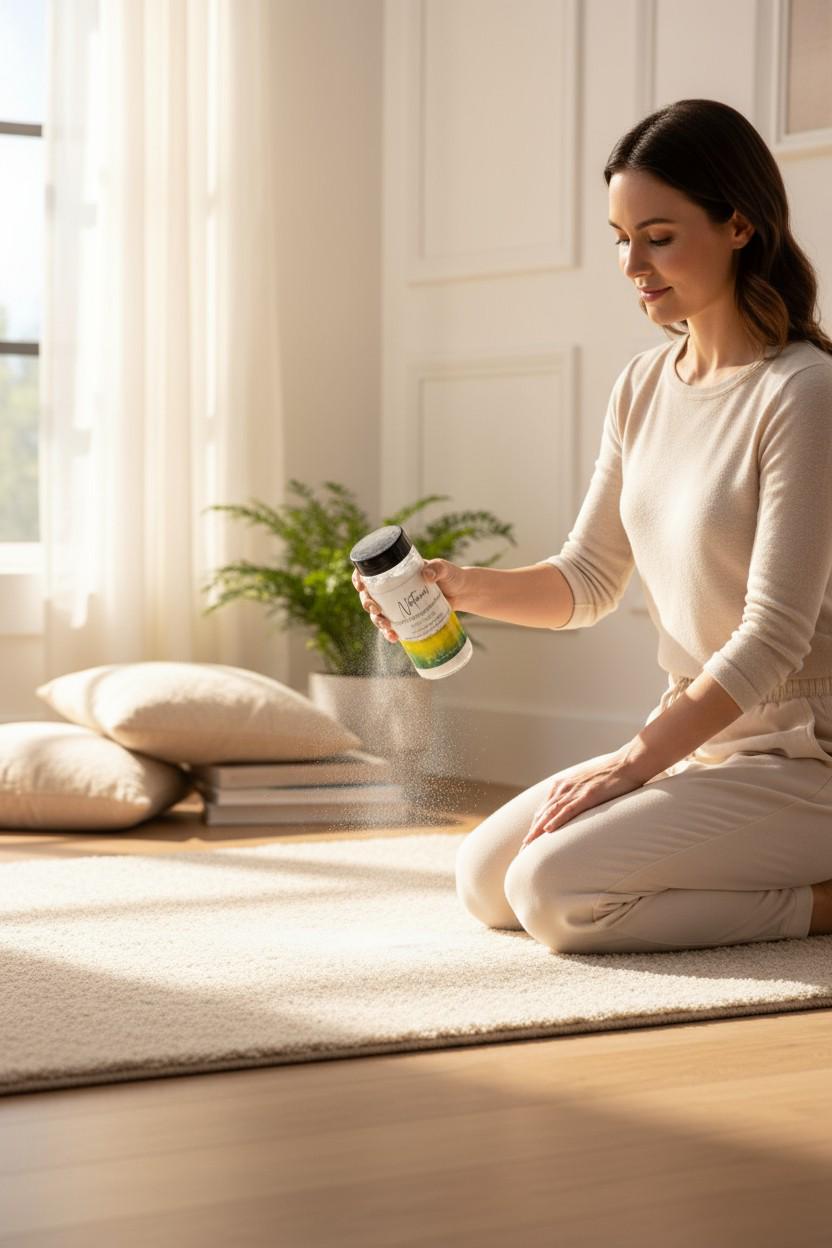 Carpet Deodorizer  Powder Pet Safe, Sprinkles Top for Carpets Scented Options Room Deodorizer - Thumbnail 6