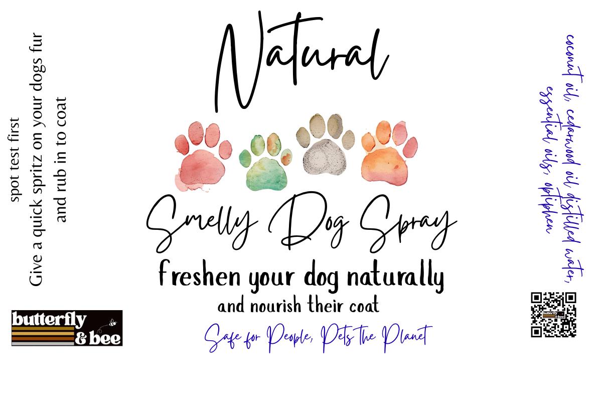 Smelly Dog Spray Fresh Pet Spray Deodorizing Spray  Deodorizer Spray Odor Eliminator for Dogs Natural Coat Conditioner and Detangler - Thumbnail 3
