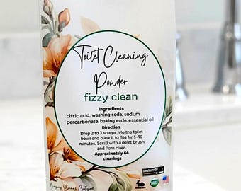 Toilet Cleaner, Fizzy Toilet Cleaning Powder