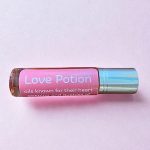 Love Potion Essential Oil Roll-On: Rose, Jasmine, Ylang Ylang & Sandalwood